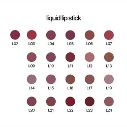 تست رنگ رژ مایع کاپرا